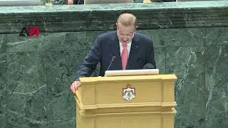 Jordan-The Second Session of the Arab Parliament Kicks off in Amman