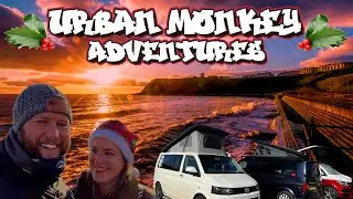Is This? The UK's Biggest VW Campervan Seafront Wild Camp!