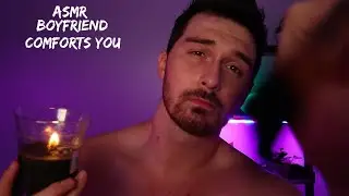 ASMR Boyfriend Flirts With You and Brushes Your Face To Help You Relax and Get To Sleep