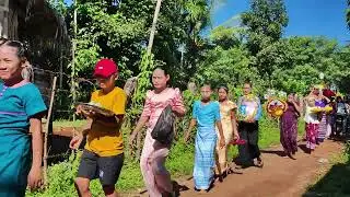 မဲရုံးလေးရွာကထိန်လည့်အမှတ်တရလေးပေါ့