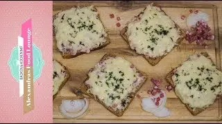 Flammkuchen-Toast/ Kochen mit Alex