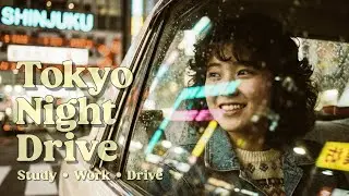 Tokyo Night Drive - 1 Hour Relaxing City Pop Instrumental Mix