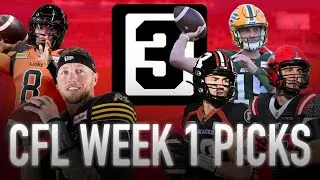 Free CFL Picks and Predictions (Week 1) | CFL Free Picks Today