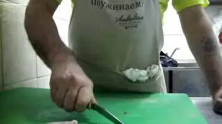 Нож в работе Case Hunter Trapper