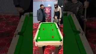Snooker amaze by a small Pakistani Children #snooker