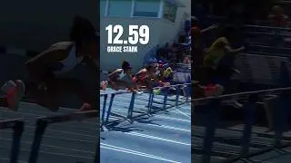 Grace Stark DEFEATS Masai Russell In 100mH Final 😳
