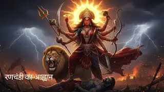 रणचंडी का आह्वान 🔥 Aggressive AI Bhakti Song | Fierce Goddess Durga Chant  | Powerful Devotional