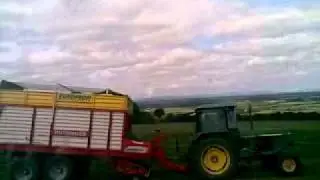 second cut silage 2010 pottinger wagons class mower
