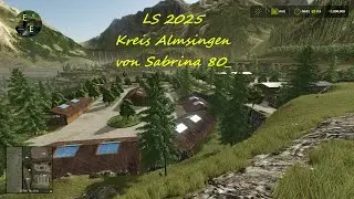 #LS25/#PC/#Kreis Almsingen von Sabrin_80 mit Team/#002 Strohballen pressen