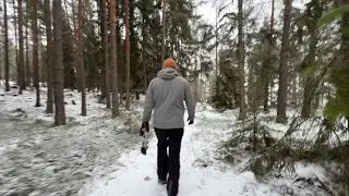 First BBQ in the Snow in Sweden ❄️ | Outdoor Cooking with Friends in 2026