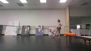 Moving across the floor (4's)
