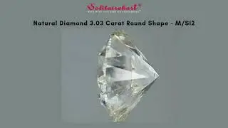 Brilliant Beauty &ndash; 3.03ct Round Lab-Grown Diamond ✨ #solitairekart #diamond #naturaldiamonds