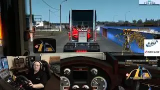 Euro Truck Simulator 2 (Armstrong haulage) DAY 153 /convoy/with dad
