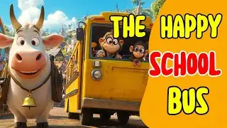 The Happy School Bus Ride 🚌 @lunaslearningworld  Kids Song