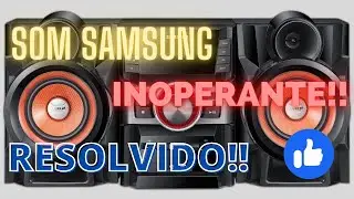 APARELHO DE SOM SAMSUNG NÃO LIGA | VEJA COMO FOI RESOLVIDO...