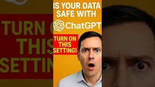 Is Your Data Safe with ChatGPT? |Turn Off These Settings Before Using ChatGpt | Protect Your Data