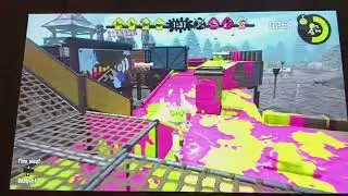 I tried Splatoon 2 trial of the Turf War and this happened
