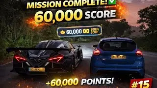 MISSION 60,000 SCORE COMPLETE 😱🔥 | Double Car Challenge | Forza Horizon 5 #15