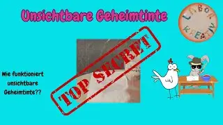 Unsichtbare Geheimschrift aus  Backpulver ganz einfach selber machen