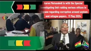 INVESTIGATION IS ONGOING REGARDING CORRUPTION AROUND ASYLUM AND REFIGEES IN SOUTH AFRICA