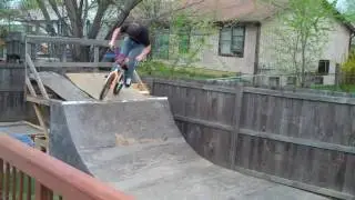 Backyard Miniramp bmx