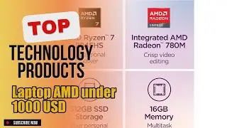 Top 5 Technology products about Laptop AMD under 1000 USD Selling of All Time
