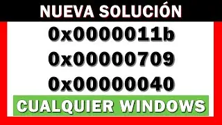 ✅ SOLUCIONAR ERROR 0x00000709, 0x0000011b, 0x00000040 ☝ Windows Error al conectar impresora red
