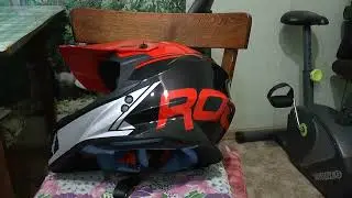 Video review of the ROCKOT motocross helmet.