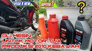 OLI MESIN YANG COCOK UNTUK MOTOR JUPITER Z VEGA R NEW SERIES || Oli Motor YAMAHA