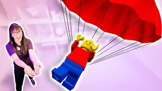 Самодельный игрушечный парашют | STEM-занятие