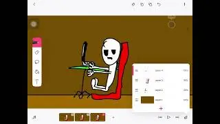 CRAFTING SWORD MINECRAFT - (ANIMATION BY 5 YO KID - FLIPACLIP)