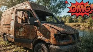 15-Year-Old Abandoned Van Restoration | Full River Van Rebuild From Start to Finish