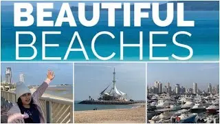 Beautiful beach in kuwait