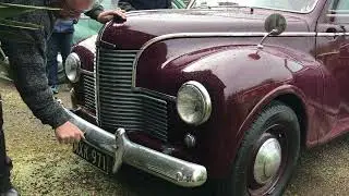 Hand Cranking a Jowett Javelin