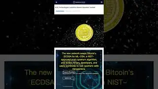 🧐👉 Quantum-Resistant Bitcoin Testnet Launched: $750B at Risk? #QixNewsAI