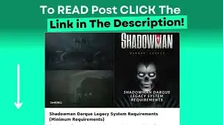 Shadowman Darque Legacy System Requirements [Minimum Requirements]