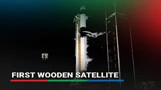 World's first wooden satellite built in Japan heads to space