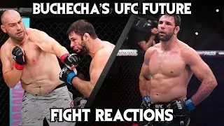 Marcus Buchecha vs Martin Buday Full Fight Reactions | Buchecha's UFC Career Over Before It Starts?