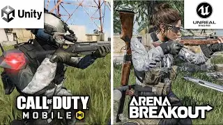 COD Mobile vs Arena Breakout &ndash; Unity Engine vs Unreal Engine Comparison..