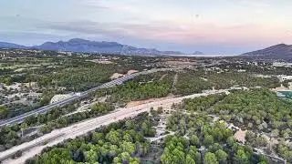Morning Forest Overview, Aerial Perspective Of Green Corridors During Dawn For Conservation Purposes