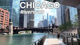 Chicago Riverwalk (Wells St - State St), 2025