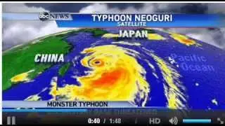 US Military Lockdown and Removal of Aircraft at Okinawa in Preparation for Japanese Storm