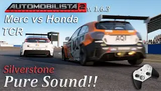 AMS2 Merc vs Honda - Pure Sound!