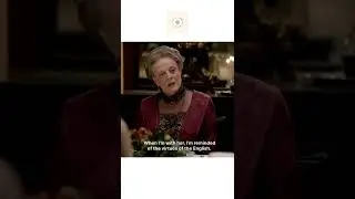 Dowager Countess strikes! #downtonabbey