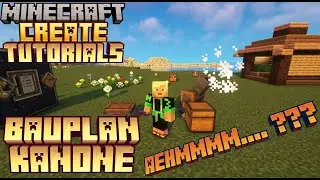 how to use the schematicannon - Create mod Tutorials [modded Minecraft for beginners] Ep 006