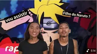 MINHA IRMÃ NÃO OTAKU REAGINDO AO RAP DO BORUTO (ela ficou CONFUSA e GOSTOU 😂)
