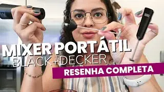 RESENHA COMPLETA! | Mixer Portátil - Misturador Multiuso M150 BLACK+DECKER