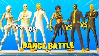 Fortnite Double Agents Battle: HUSH vs WILDCARD vs CHAOS AGENT [New Pack Showcase]