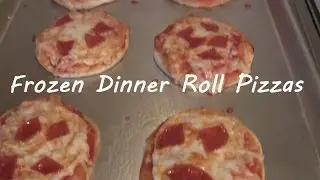 Frozen Dinner Roll Pizzas