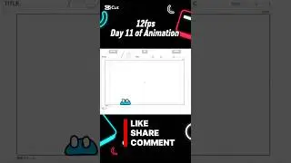 Animation Slime Goes Whoosh 💨 #animation #flipaclip #shorts